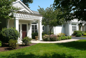 Exterior of a Welch Senior Living Garden Home