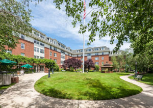 Providence House courtyard