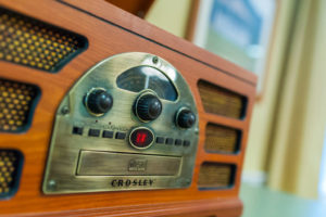 Old-fashioned radio